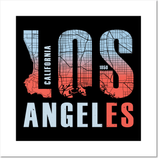 Los Angeles Posters and Art